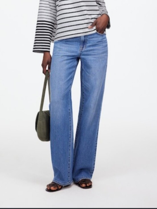 Madewell Denim - Madewell The Perfect Vintage Wide Leg Jeans Petite